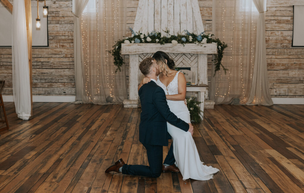 Bride and Groom choreographed first dance 