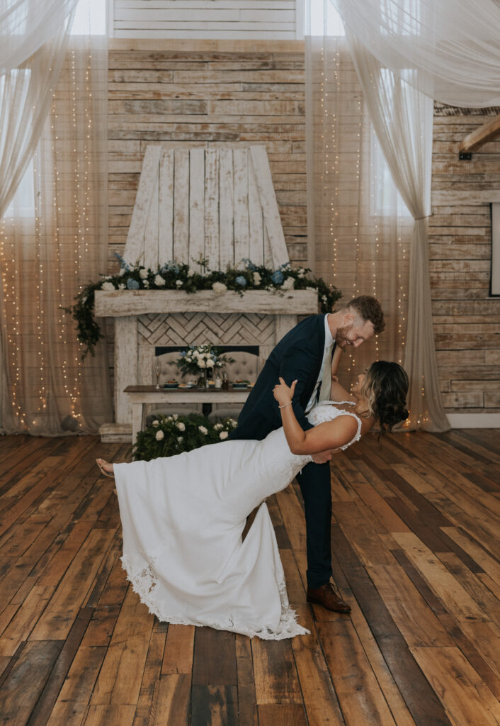 Bride and Groom choreographed first dance 