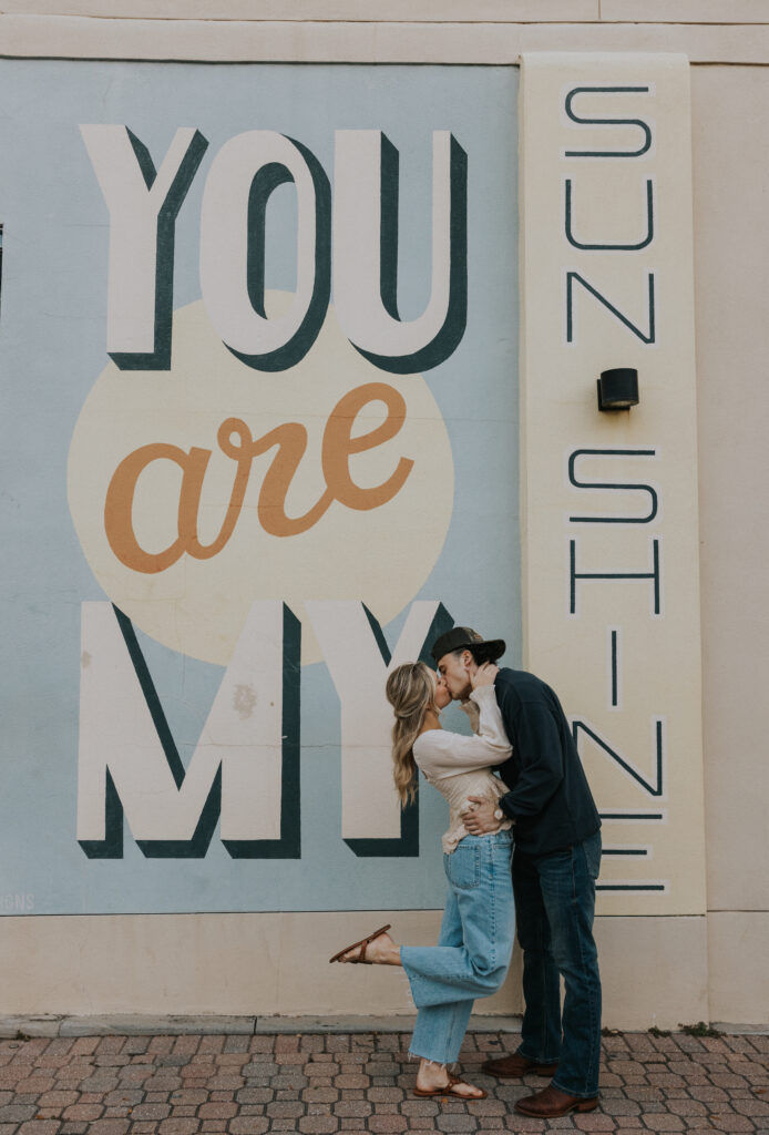 You are my sunshine mural in downtown st. pete