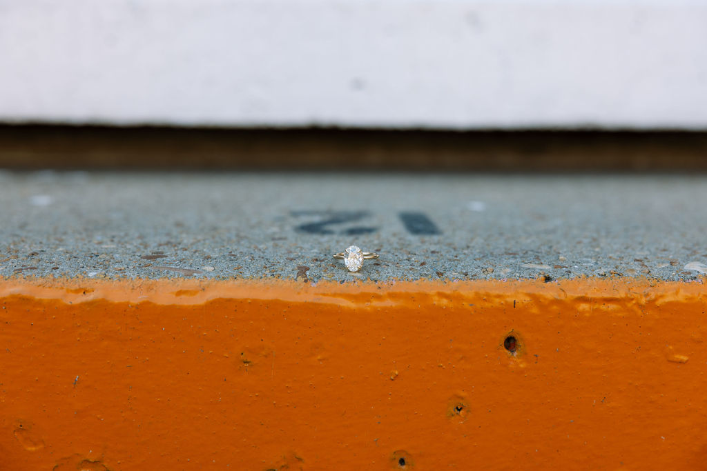 Engagement ring placed on Neyland Stadium step before surprise proposal in Knoxville