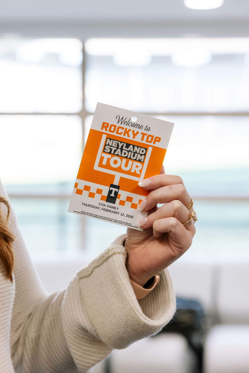 Ticket for Neyland Stadium tour used to plan surprise proposal at University of Tennessee